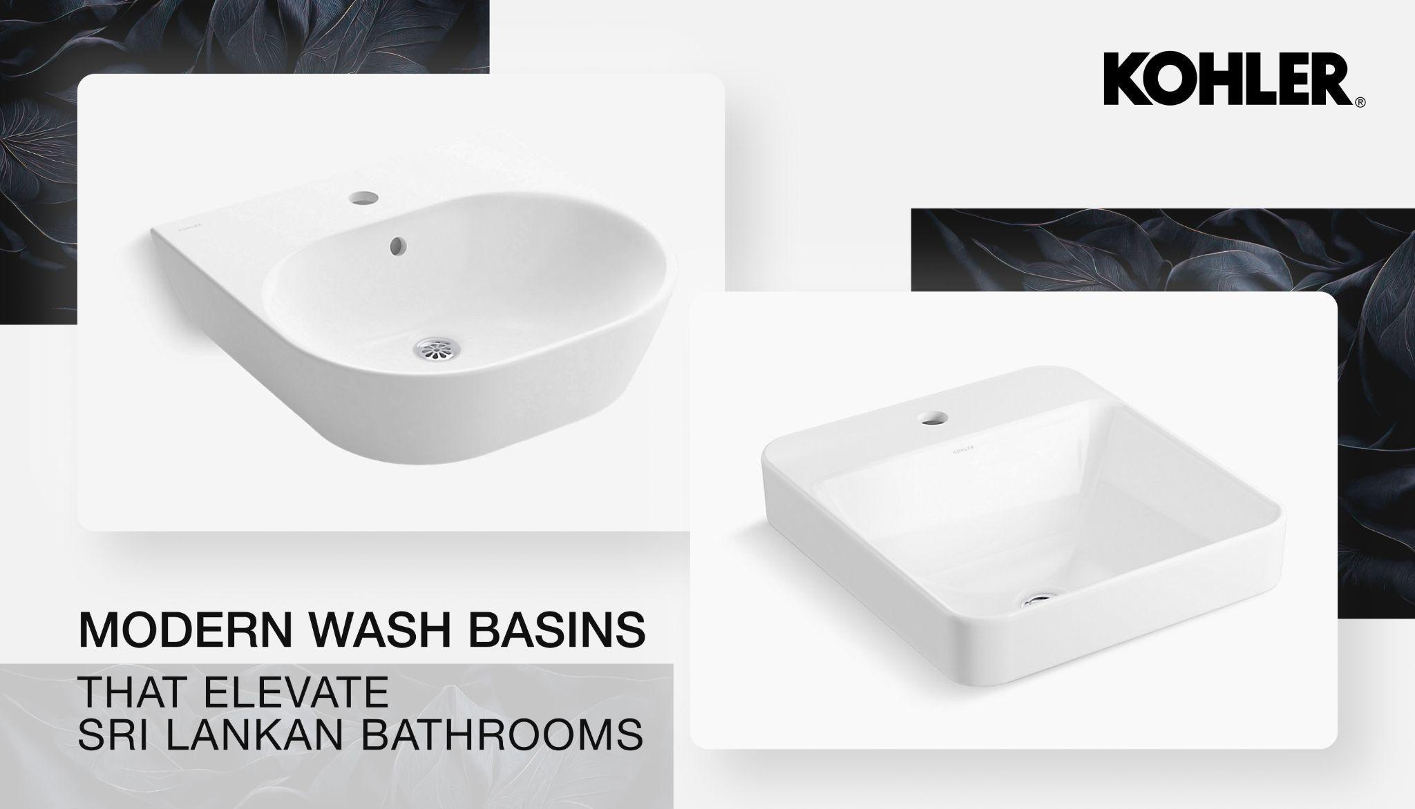 Modern Wash Basins That Elevate Sri Lankan Bathrooms