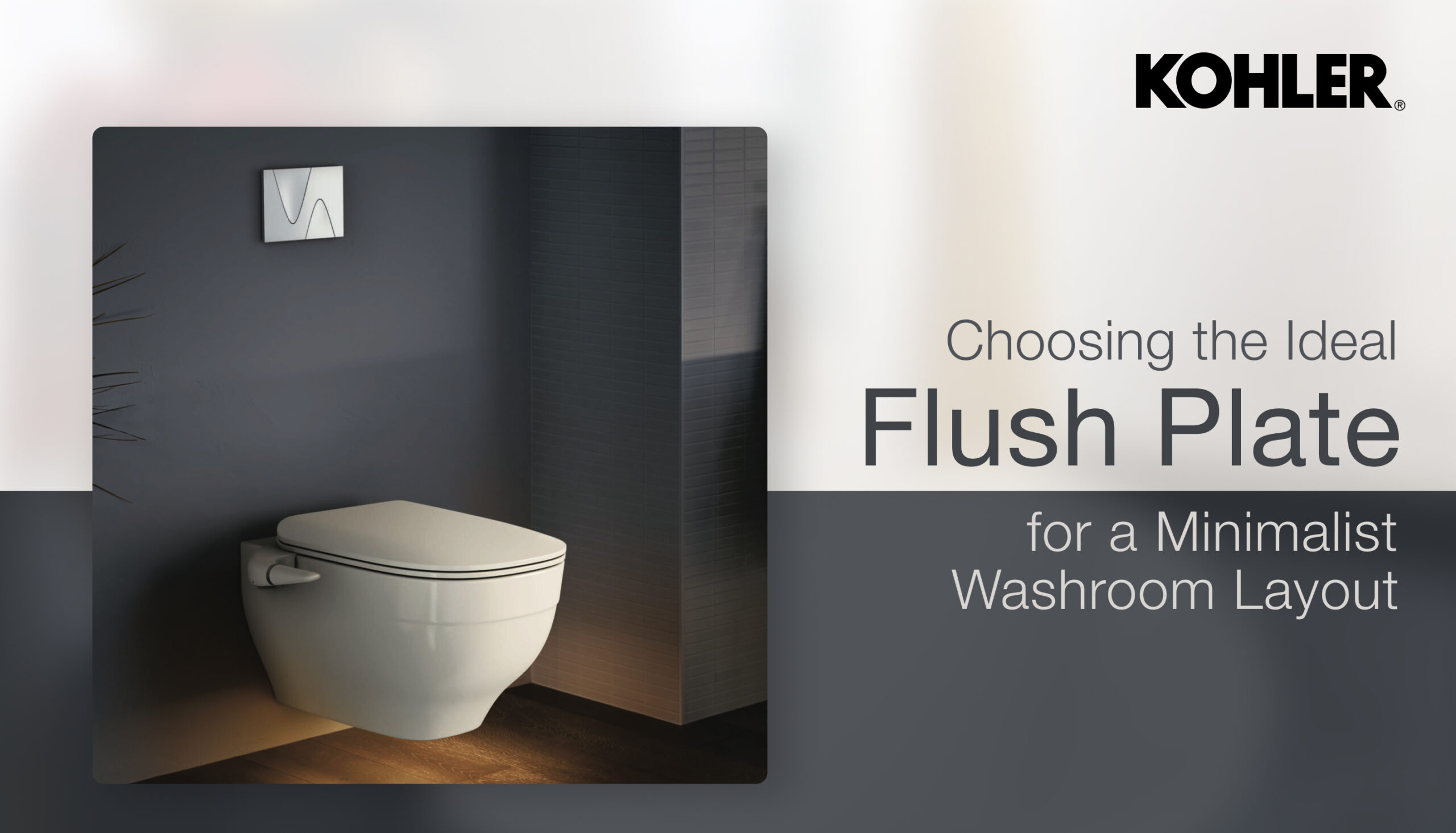 Choosing The Ideal Flush Plate For A Minimalist Washroom Layout