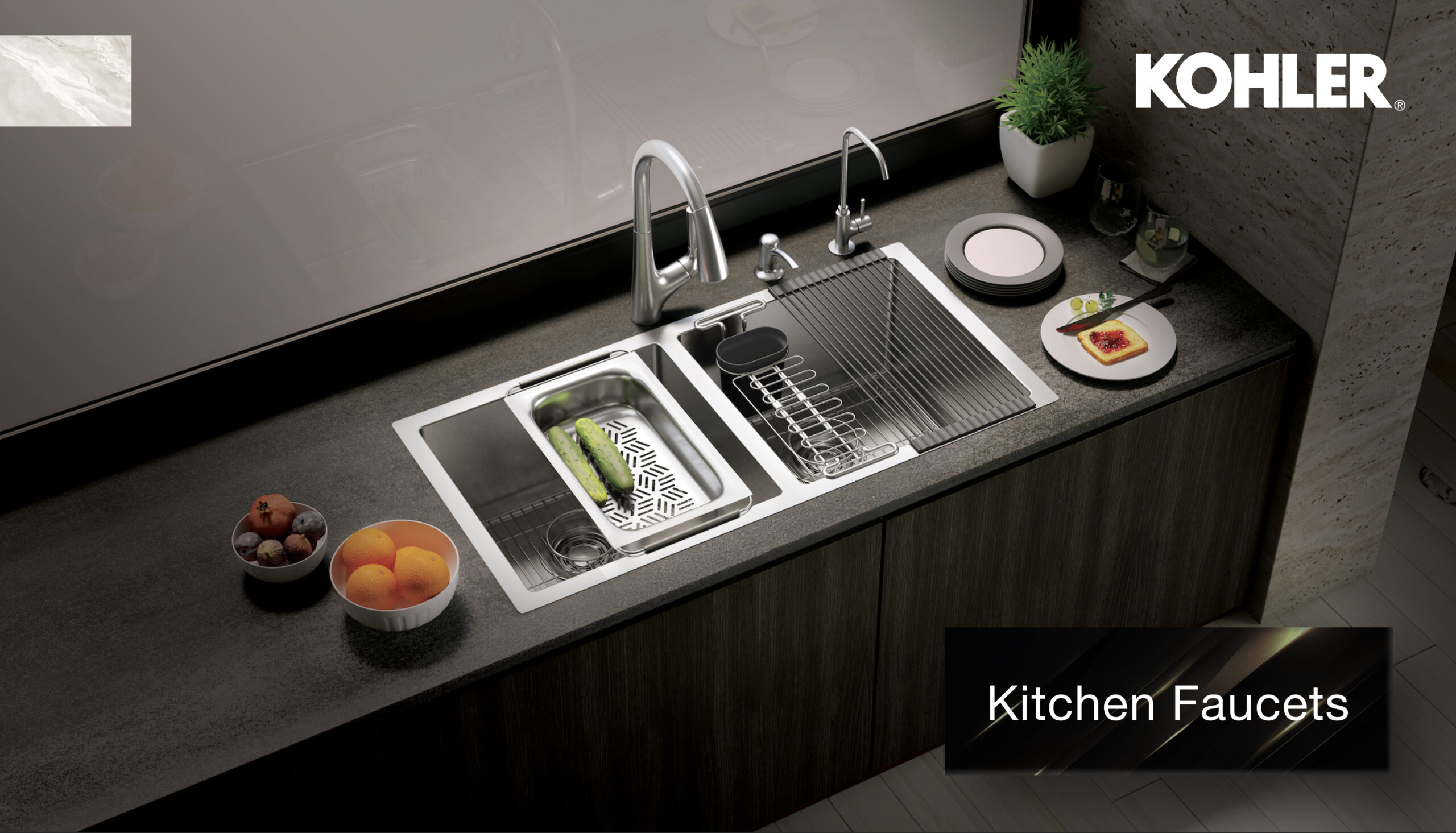 Smart and Easy to Use Modern Kitchen Faucets