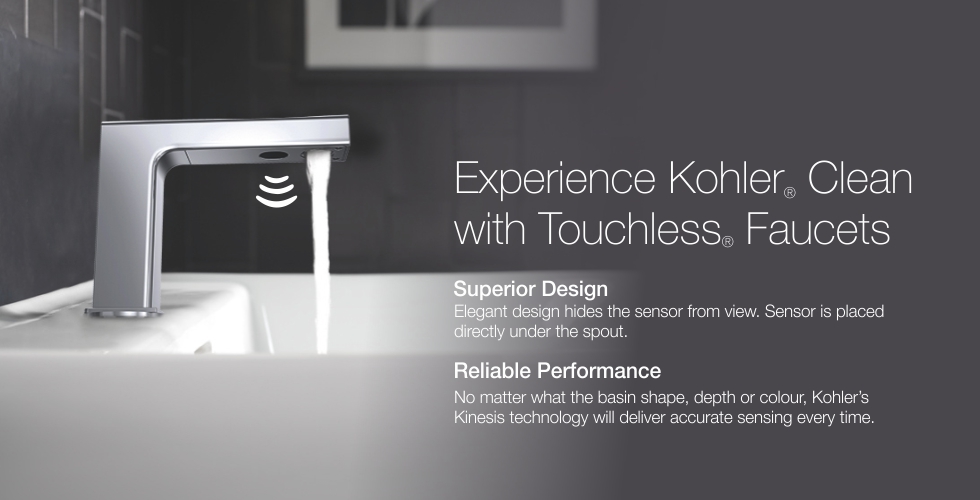 Clean with touchless faucets